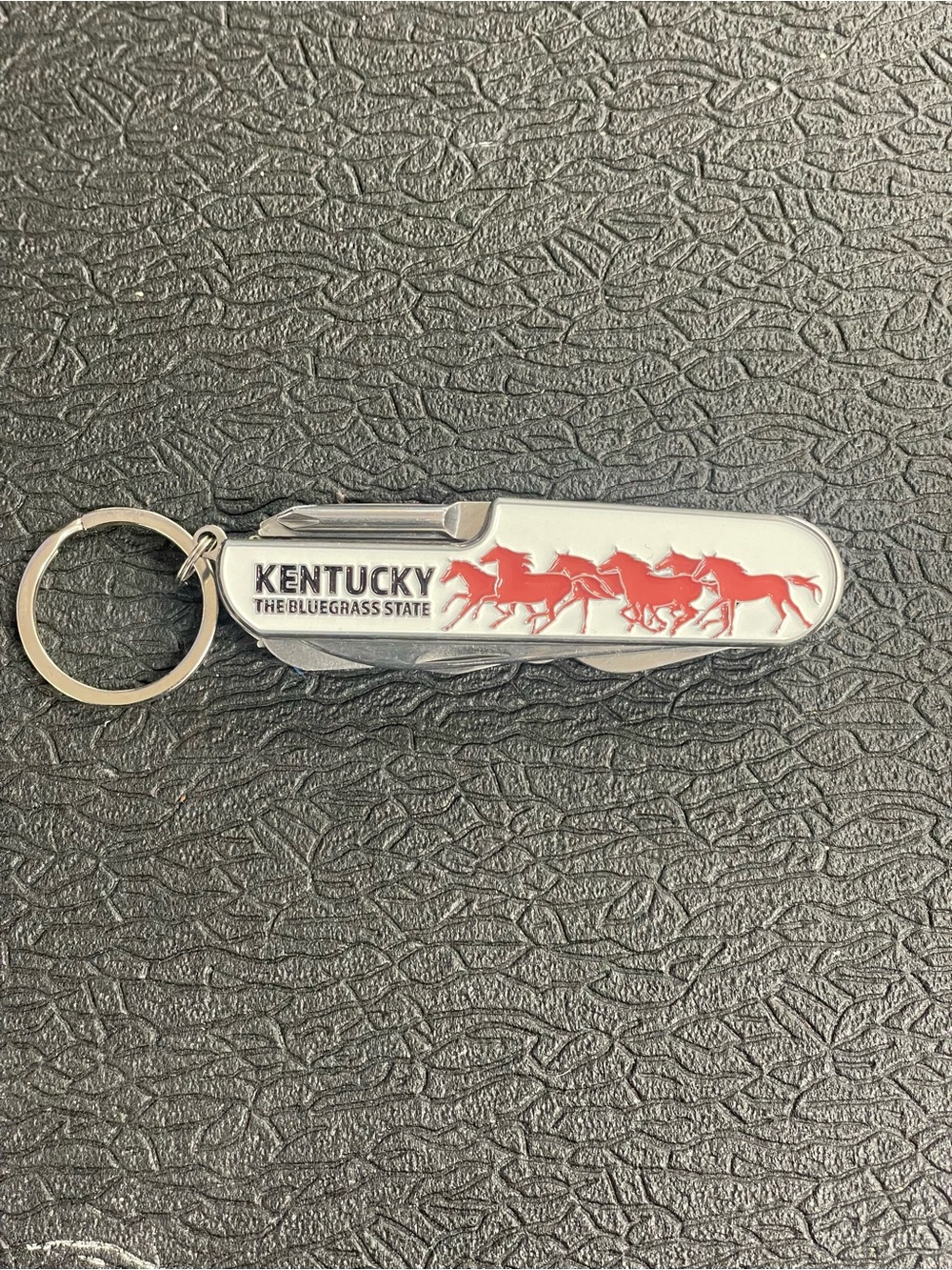Kentucky Red Horse Keychain Multi-Tool - The Bluegrass State
